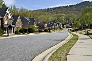 Image of neighborhood road